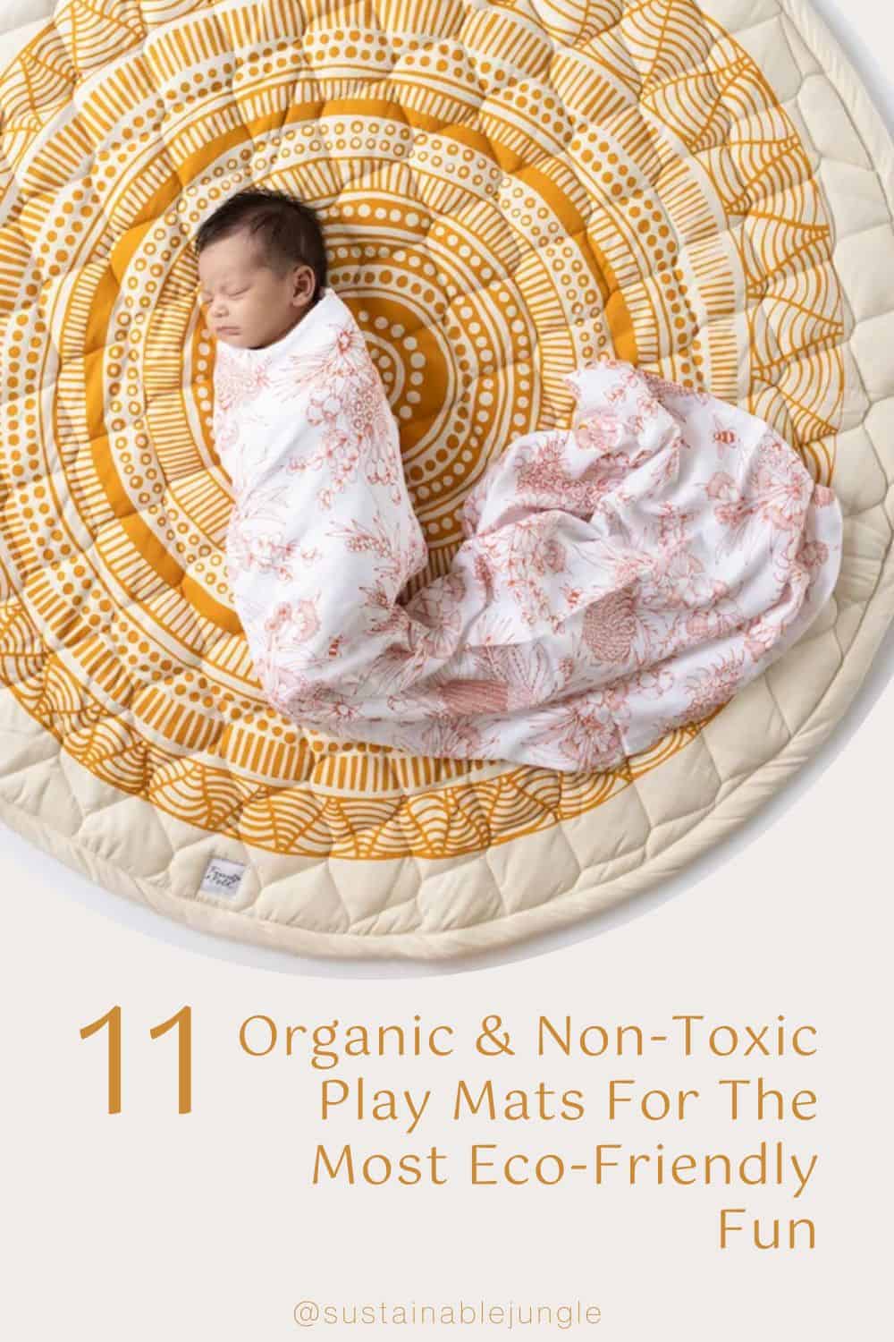 11 Organic & Non-Toxic Play Mats For The Most Eco-Friendly Fun Image by Finch & Folk #organicplaymats #organiccottonplaymats #nontoxicplaymats #organicbabyplaymats #nontoxicbabyplaymats #sustainablejungle