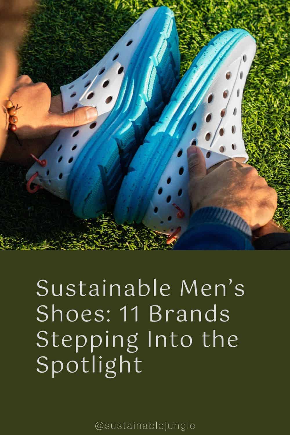 Sustainable Men’s Shoes: 11 Brands Stepping Into the Spotlight Image by Kanes Footwear #sustainablemensshoes #bestsustainablemensshoes #sustainableshoesformen #ecofriendlymensshoes #sustainablejungle