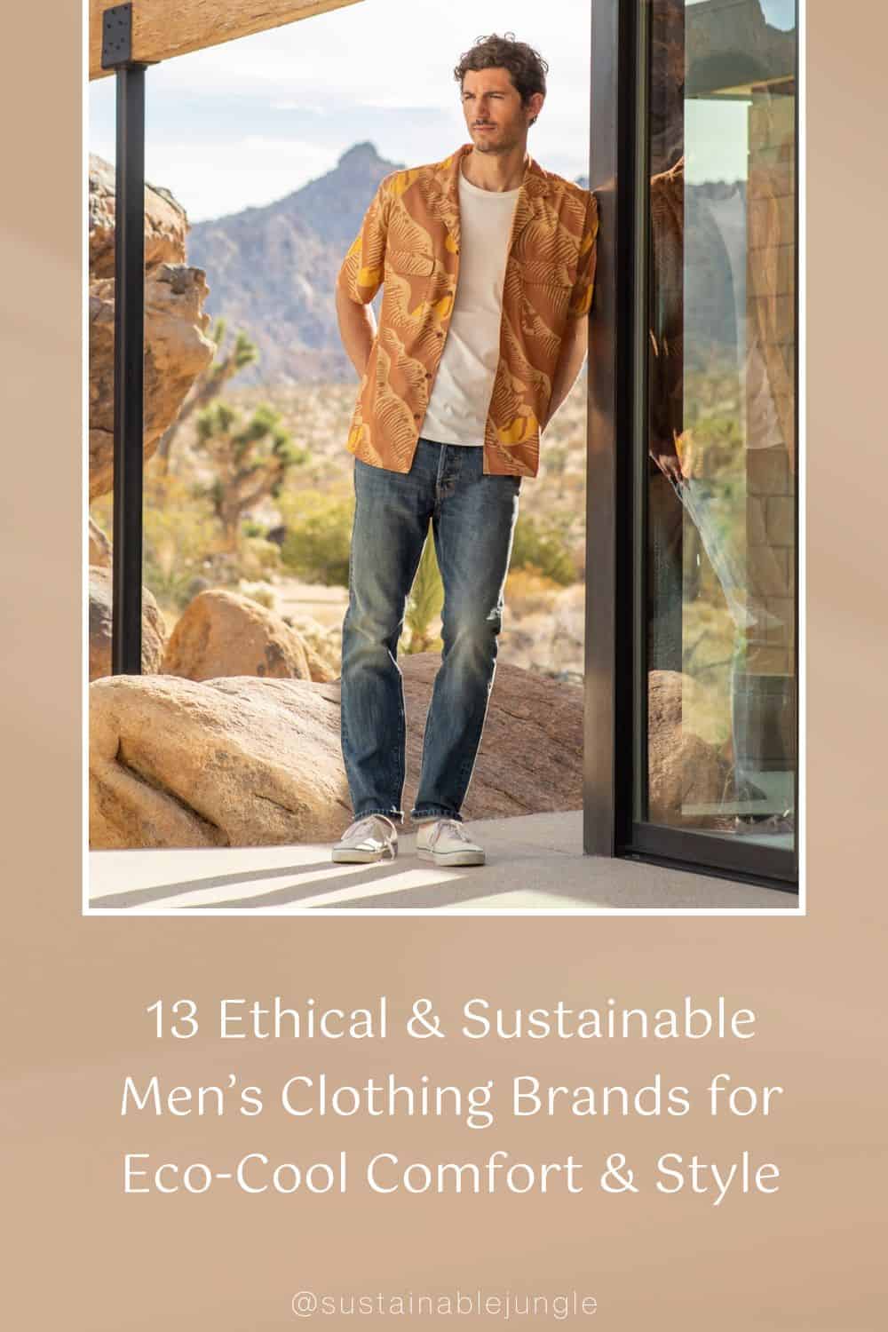 13 Ethical & Sustainable Men’s Clothing Brands for Eco-Cool Comfort & Style Image by Outerknown #sustainablemensclothing #sustainablemensclothingbrands #bestsustainablemensclothing #menssustainableclothing #ethicalmensclothing #ecofriendlymensclothing #sustainablejungle