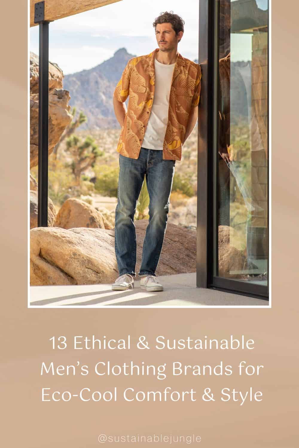 13 Sustainable Men's Clothing Brands For Ethical Style & Eco-Comfort