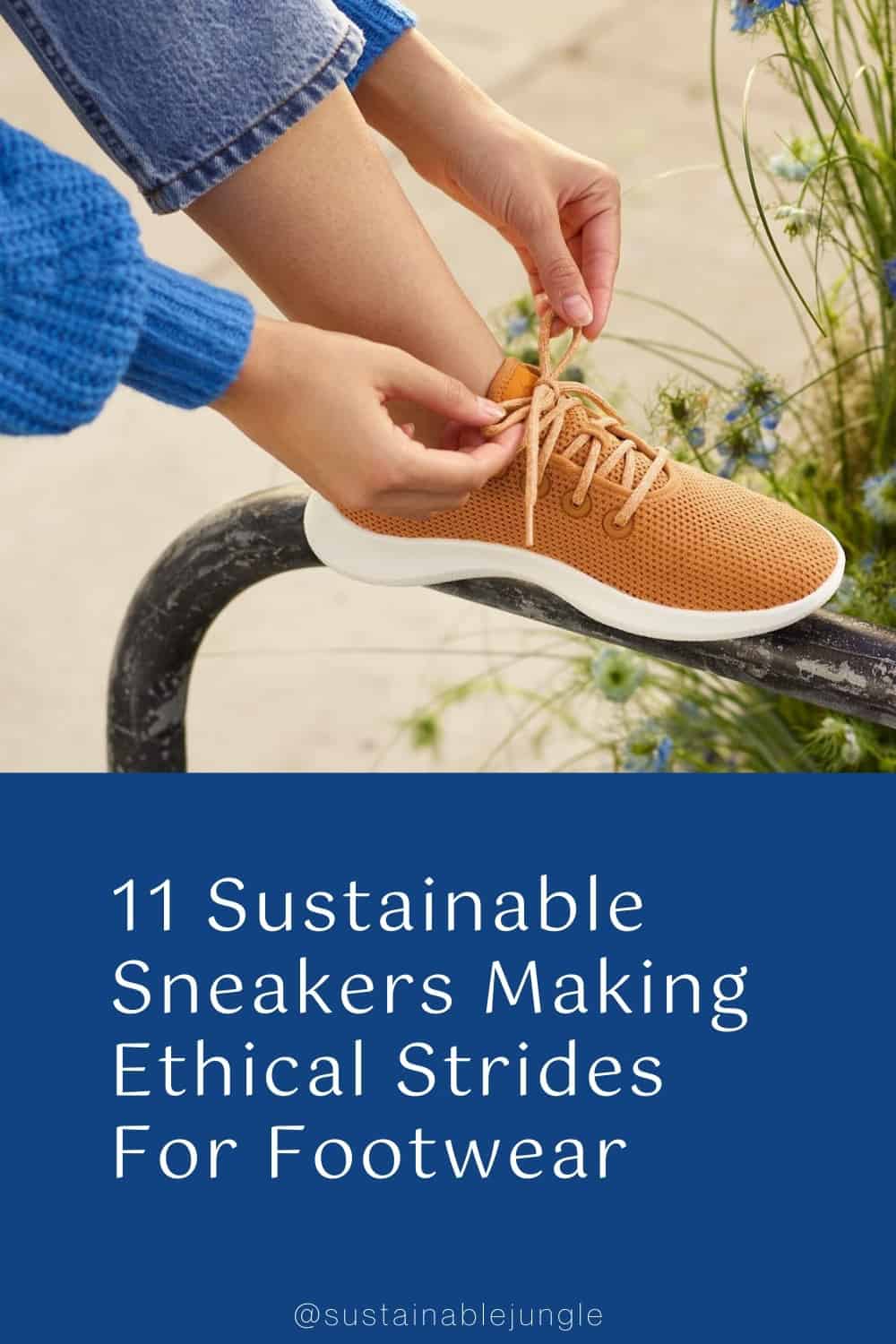 11 Sustainable Sneakers Making Ethical Strides For Footwear #sustainablesneakers #ethicalsneakers #sustainablesneakerbrands #sustainablesneakersformen #ethicalandsustainablesneakers #sustainabletennisshoes #sustainablejungle Image by Allbirds