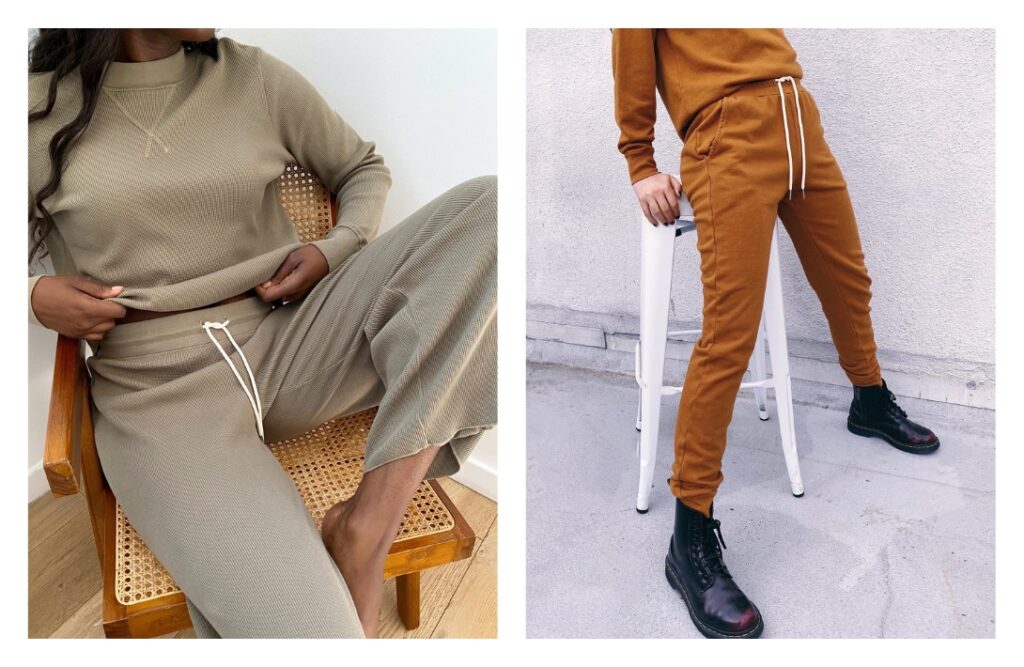11 Sustainable Sweatpants & Joggers for Planet-Loving Lounging Images by MATE the Label #sustainablesweatpants #sustainablejoggers #sustainablesweatpantsbrands #sustainablesweats #organicsweatpants #organiccottonsweatpants #sustainablejungle