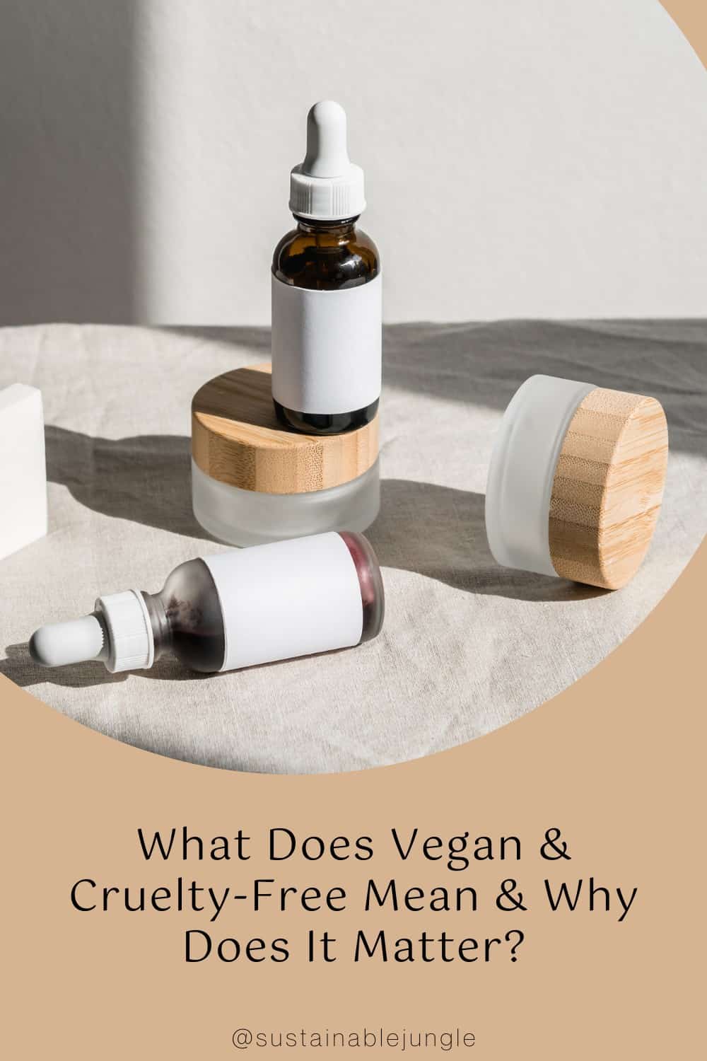 What Does Vegan & Cruelty-Free Mean & Why Does It Matter? #veganandcrueltyfree #whatdoesveganandcrueltyfreemean #veganvscrueltyfree #whatveganandcrueltyfree #sustainablejungle Image by Polina Kovaleva via Pexels on Canva Pro