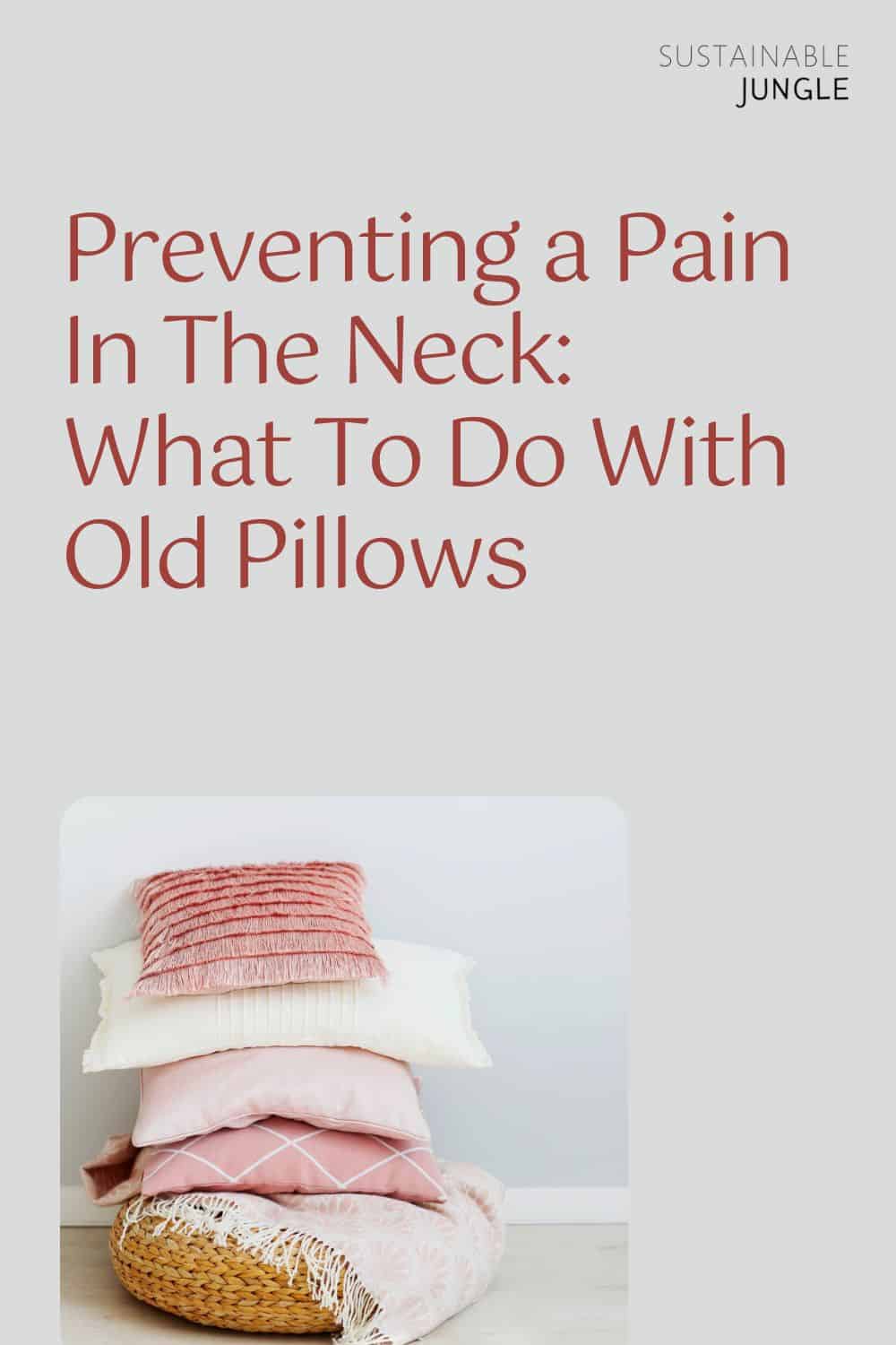 How to throw deals away pillows
