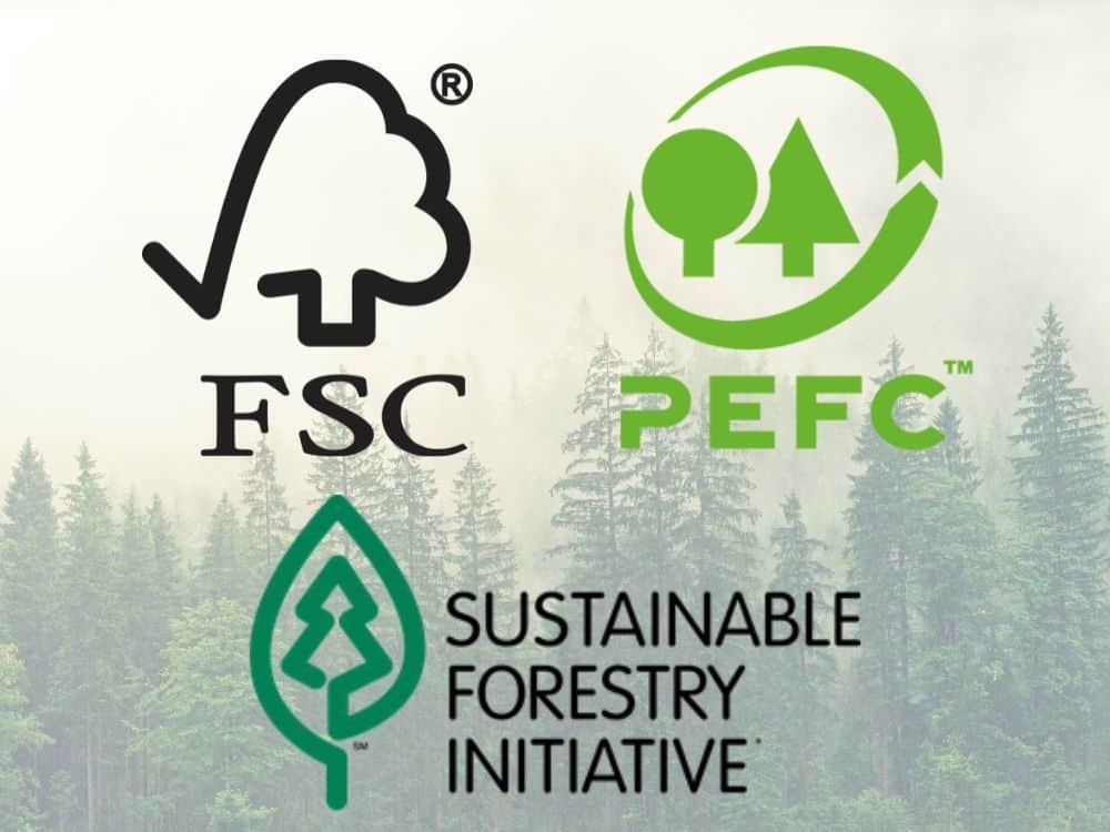 Sustainable Forestry Certifications: Rooted in Forest Protection or (Tree) Pulp Fiction? Image by FSC, SFI, & PEFC #forestrycertification #sustainableforestrycertification #forestrycertifications #forestrycertificationprograms #whatisaforestrycertification #whatisasustainableforestrycertification #sustainablejungle