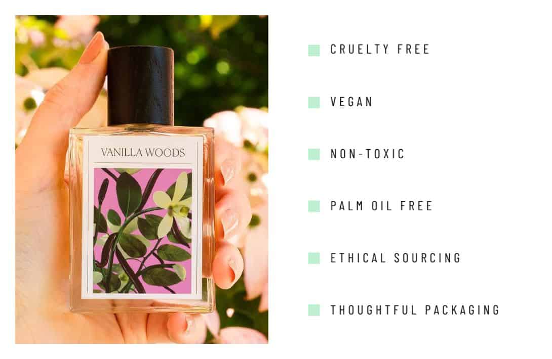11 Eco-Friendly & Sustainable Perfumes For Scent-Sational Smells Image by The 7 Virtues #sustainableperfumes #vegansustainableperfume #ecofriendlyperfume #naturalecofriendlyperfume #crueltyfreesustainableperfume #sustainablejungle