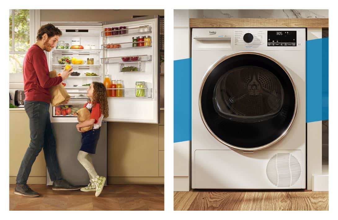 8 Sustainable & Eco-Friendly Appliances To Cook, Cool, & Clean Consciously Images by Beko #ecofriendlyappliances #ecofriendlykitchenappliances #ecofriendlylaundryappliances #ecocookers #sustainableappliances #sustainablehouseholdappliances #sustainablejungle