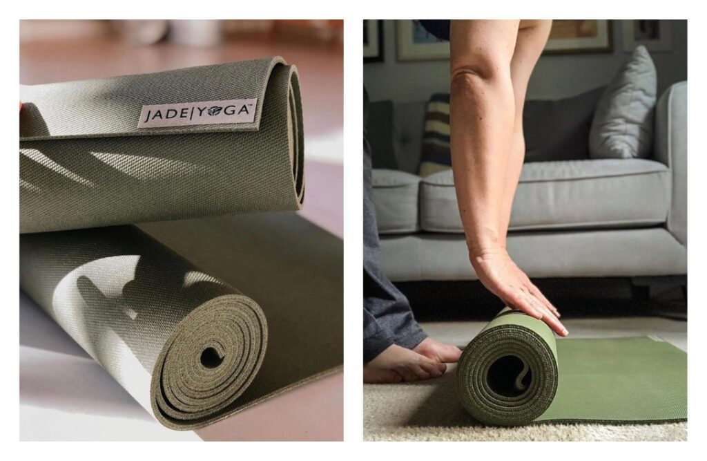11 Eco Friendly Yoga Mats For That Sustainable StretchImages by Jade Yoga#ecofriendlyyogamats#sustainableyogamats#sustainablejungle