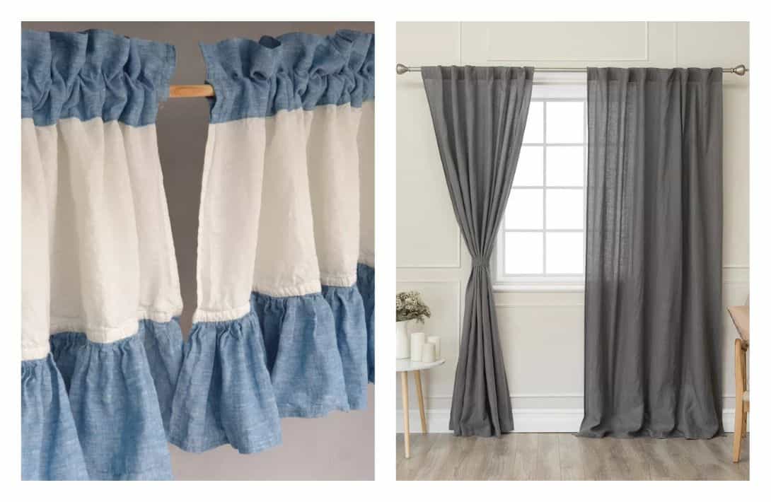 9 Sustainable & Organic Curtains To Blackout Your Room, Not The Planet Images by Kingdom of Comfort #organiccurtains #organicblackoutcurtains #sustainablecurtains #organicdrapes #sustainablelinencurtains #sustainablejungle