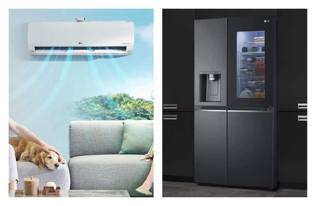 8 Sustainable & Eco-Friendly Appliances To Cook, Cool, & Clean Consciously Images by LG #ecofriendlyappliances #ecofriendlykitchenappliances #ecofriendlylaundryappliances #ecocookers #sustainableappliances #sustainablehouseholdappliances #sustainablejungle