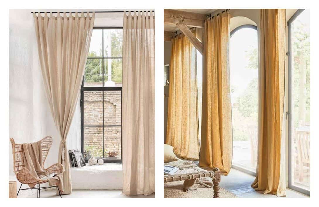 9 Sustainable & Organic Curtains To Blackout Your Room, Not The Planet Images by MagicLinen #organiccurtains #organicblackoutcurtains #sustainablecurtains #organicdrapes #sustainablelinencurtains #sustainablejungle