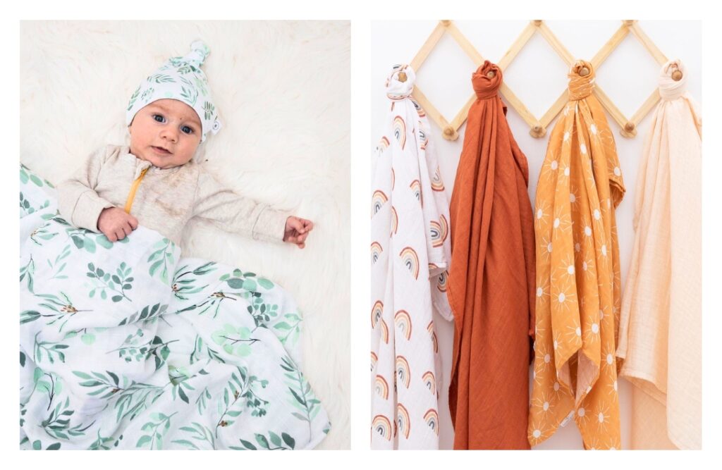 9 Organic Baby Blankets For The Best Sustainable Swaddling Images by Pondering Pine #organicbabyblankets #organiccottonbabyblankets #organicmuslinbabyblankets #organicbamboobabyblankets #nutralbabyblankets #allnaturalbabyblankets #sustainablejungle