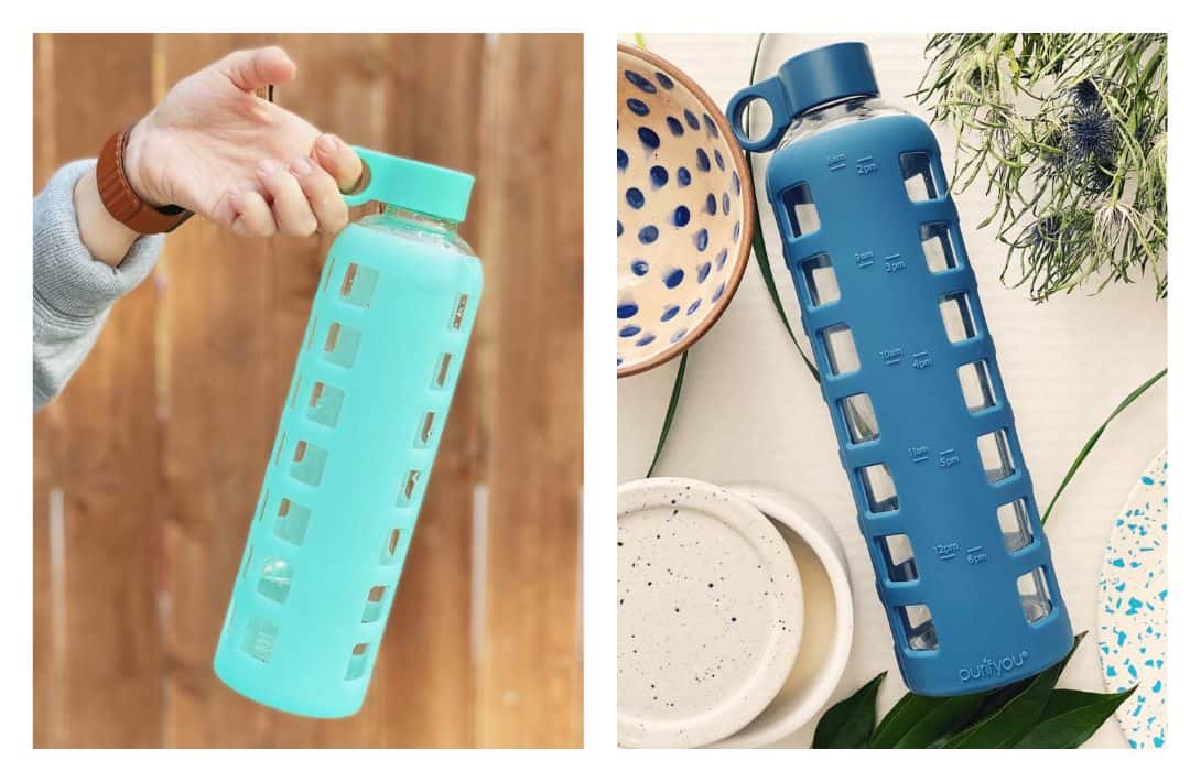 7 Eco-Friendly Water Bottles To Make Each Sip Sustainable Images by Purifyou #ecofriendlywaterbottles #ecofriendlystainlesssteelwaterbottles #ecofriendlyreusablewaterbottles #sustainablewaterbottles #sustainableglasswaterbottles #ecofriendlybottles #sustainablejungle