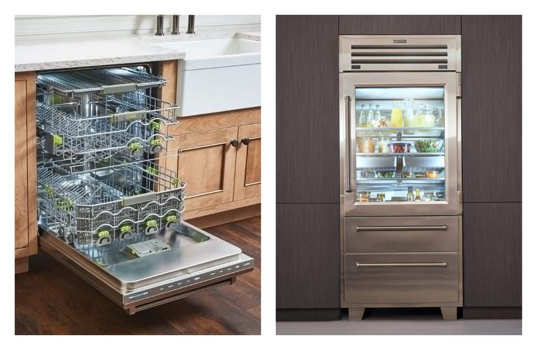 8 Sustainable & Eco-Friendly Appliances To Cook, Cool, & Clean Consciously Images by Sub-Zero, Wolf, and Cove #ecofriendlyappliances #ecofriendlykitchenappliances #ecofriendlylaundryappliances #ecocookers #sustainableappliances #sustainablehouseholdappliances #sustainablejungle