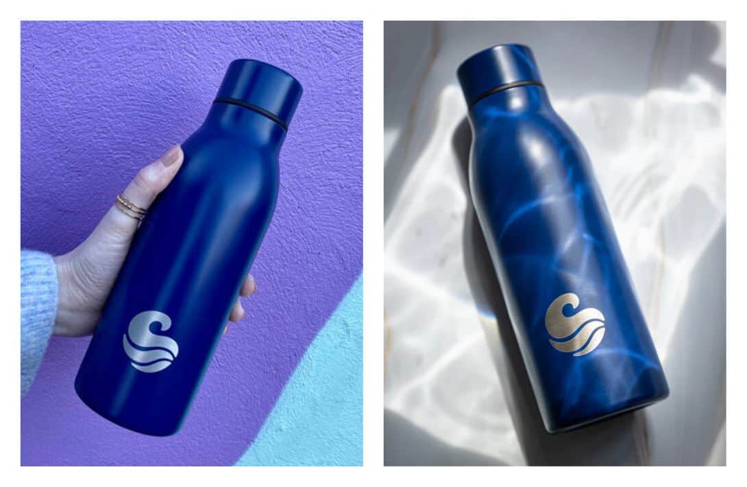 7 Eco-Friendly Water Bottles To Make Each Sip Sustainable Images by Wavecase #ecofriendlywaterbottles #ecofriendlystainlesssteelwaterbottles #ecofriendlyreusablewaterbottles #sustainablewaterbottles #sustainableglasswaterbottles #ecofriendlybottles #sustainablejungle