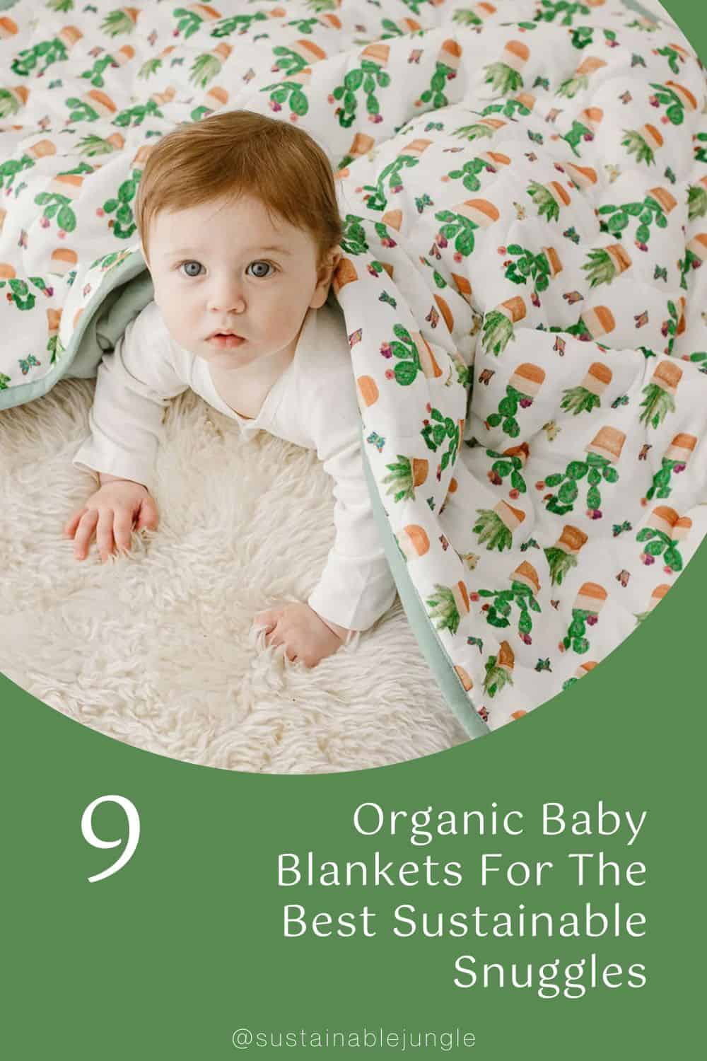 9 Organic Baby Blankets For The Best Sustainable Snuggles Image by Nest Designs #organicbabyblankets #organiccottonbabyblankets #organicmuslinbabyblankets #organicbamboobabyblankets #nutralbabyblankets #allnaturalbabyblankets #sustainablejungle