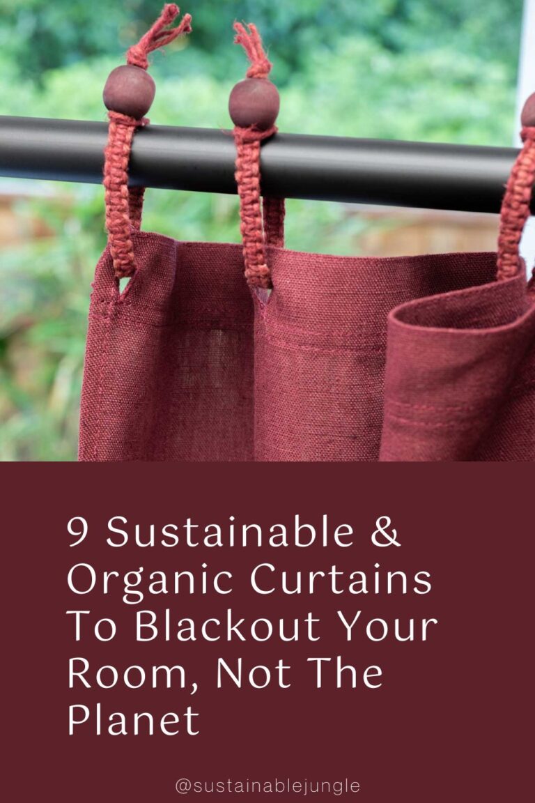 9 Sustainable & Organic Curtains To Blackout Your Room, Not The