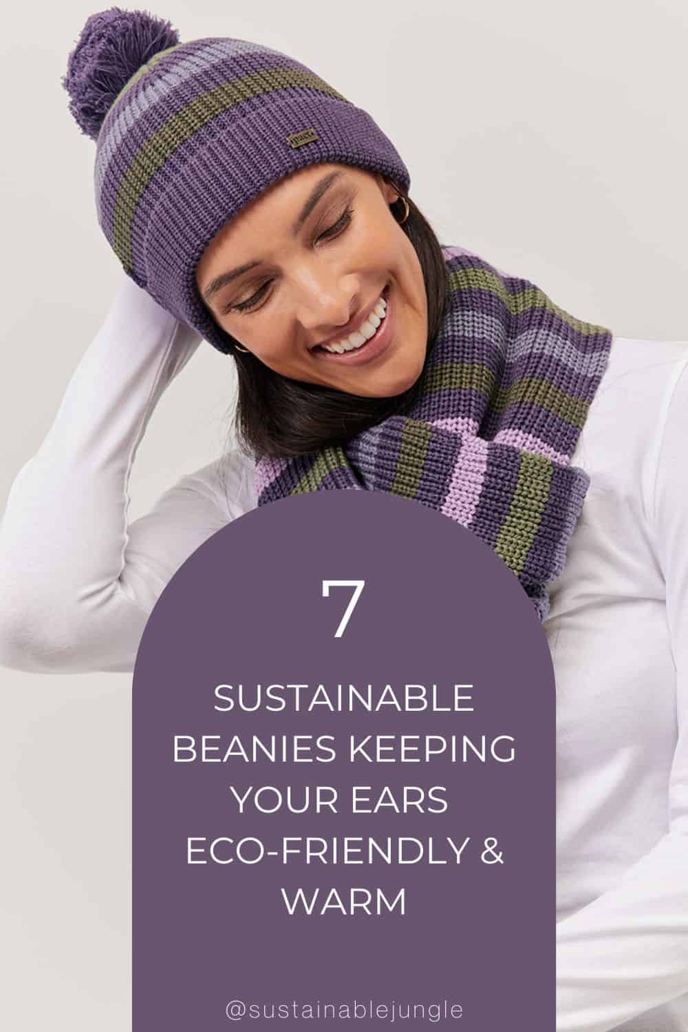 7 Sustainable Beanies Keeping Your Ears Eco-Friendly & Warm Image by Pact #sustainablebeanies #sustainablebeaniehats #ecofriendlybeanies #sustainablewoolbeanies #organicsustainablebeanie #sustainablejungle