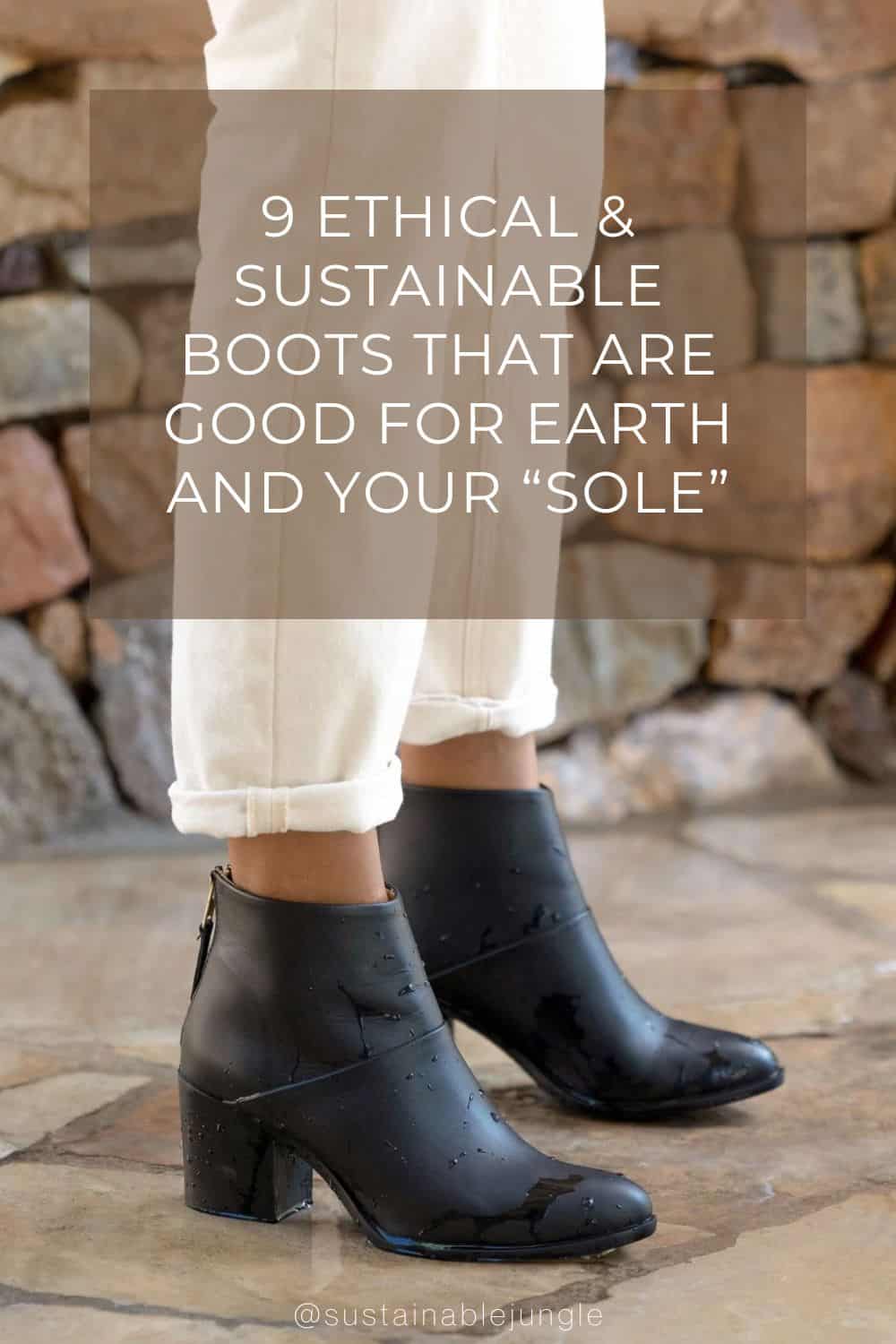 9 Ethical & Sustainable Boots That Are Good For Earth and Your “Sole” Image by Nisolo #sustainableboots #sustainablechelseaboots #sustainableleatherboots #sustainableveganboots #ethicalboots #sustainablejungle