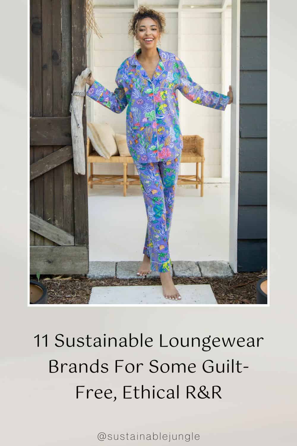 11 Sustainable Loungewear Brands For Some Guilt-Free, Ethical R&R Image by Printfresh #sustainableloungewear #sustainableloungewearbrands #affordablesustainableloungewear #ethicalloungewear #ethicalloungewearsets #sustainableethicalloungewear #sustainablejungle