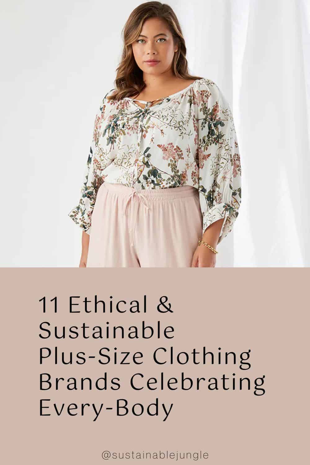 11 Ethical & Sustainable Plus-Size Clothing Brands Celebrating Every-Body Image by Karen Kane #sustainableplussizeclothing #plussizesustainableclothing #ethicalplussizeclothing #plussizeethicalclothing #affordableethicalplussizeclothing #sustainableplussizeclothingbrands #sustainablejungle