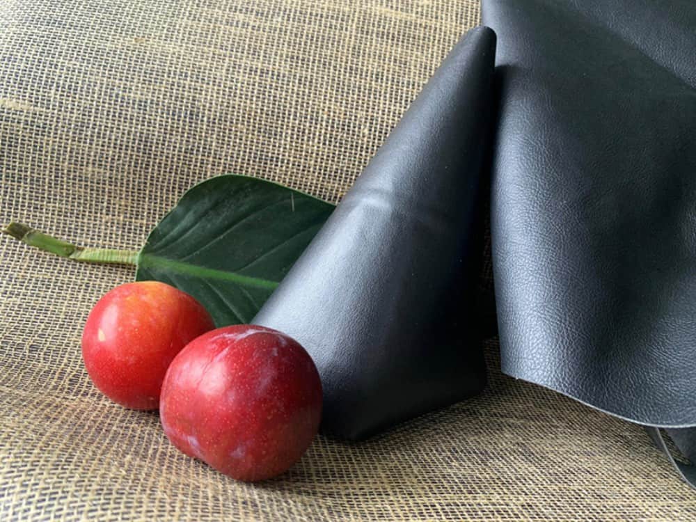 31 Sustainable Fabrics For The Most Eco-Friendly FashionImage by Apple Leather#sustainablefabrics #listofsustainablefabrics #whatarethebestsustainablefabrics #sustainablefabricsforclothing #ecofriendlyfabrics #mostecofriendlyfabrics #sustainablejungle