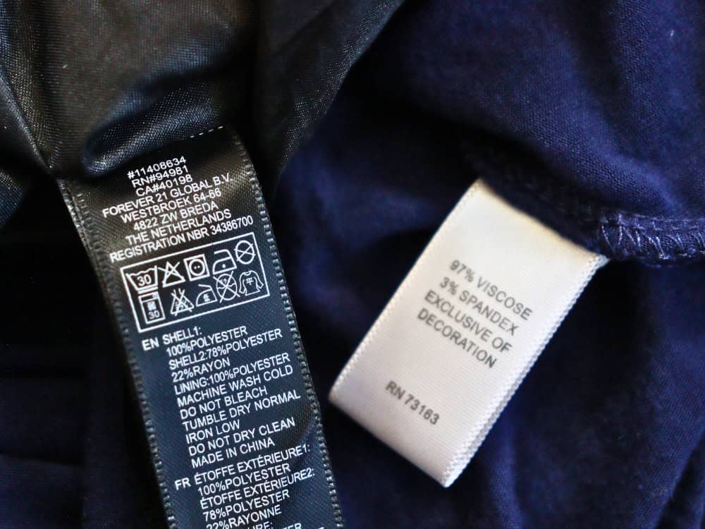 What is Rayon Fabric & Is It Sustainable? Image by Sustainable Jungle #rayonfabric #whatisrayonfabric #israyonsustainable #howsustainableisrayon #lyocellrayonfabric #prosandconsofrayonfabric #sustainablejungle