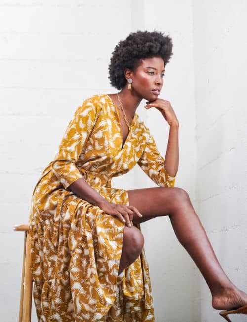 11 Ethical & Sustainable Dresses To Add Fair Trade Flare To Your Wardrobe Image by WVN #sustainabledresses #sustainablesummerdresses #ethicaldresses #sustainablefashiondresses #affordableethicaldresses #sustainableethicaldresses #sustainablejungle