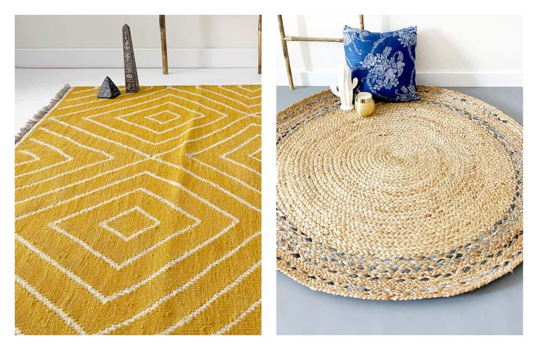 11 Non-Toxic Rugs & Carpets For a Toe-Tally Organic Home Images by Fhygge #nontoxicrugs #nontoxicarearugs #organicrugs #organiccottonrugs #organicwoolrugs #nontoxiccarpet #sustainablejungle