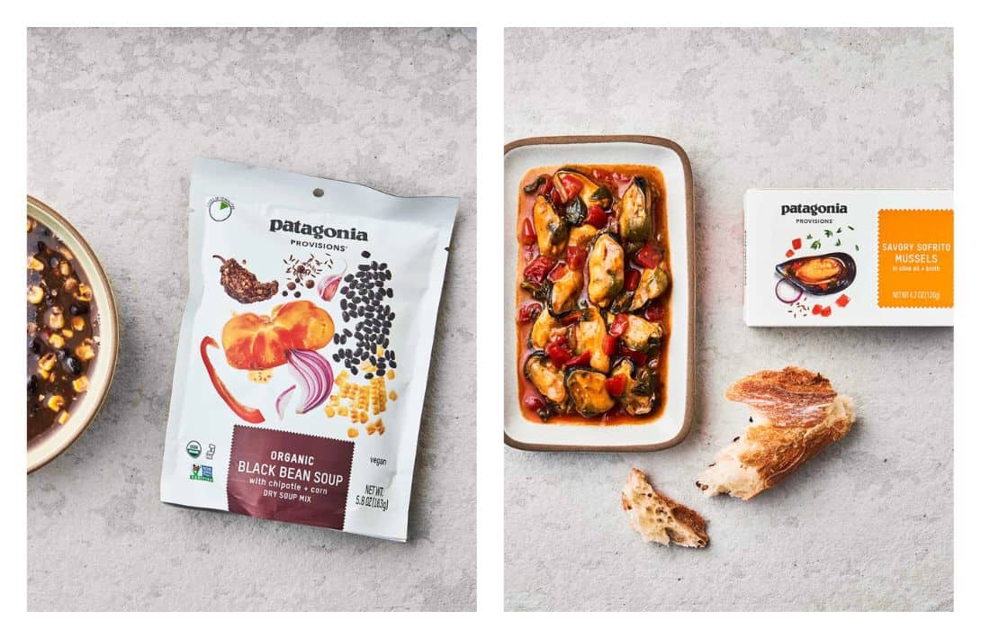 9 Sustainable Snacks Suitable For Eco-Friendly Food Fanatics Images by Patagonia Provisions #sustainablesnacks #sustainablesnackbrands #snackswithsustainablepackaging #ecofriendlysnacks #ecofriendlypackagedsnacks #sustainablejungle