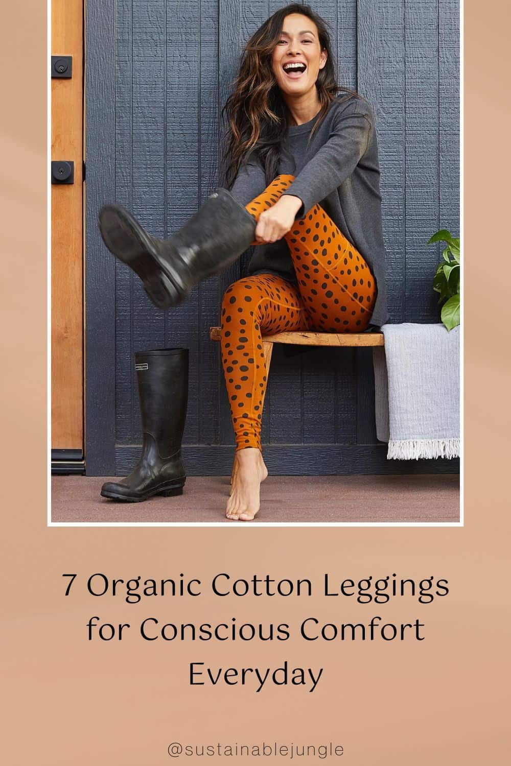 7 Organic Cotton Leggings for Conscious Comfort Everyday Image by Pact #organiccottonleggings #organiccottonleggingswithpockets #bestorganiccottonleggings #organicleggings #organicblackleggings #orgaicwomensleggings #sustainablejungle