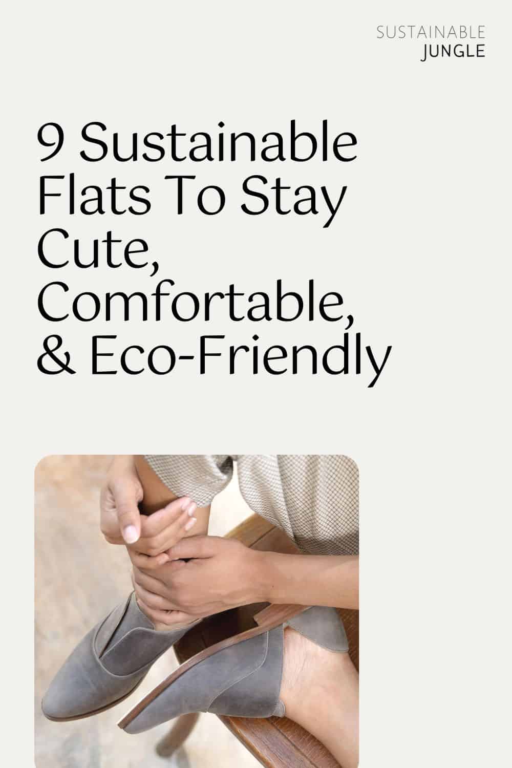 9 Sustainable Flats To Stay Cute, Comfortable, & Eco-Friendly Image by Nisolo #sustainableflats #ecofriendlyflats #sustainableballetflats #affordableecofriendlyballetflats #sustainablewomensflats #sustainablejungle