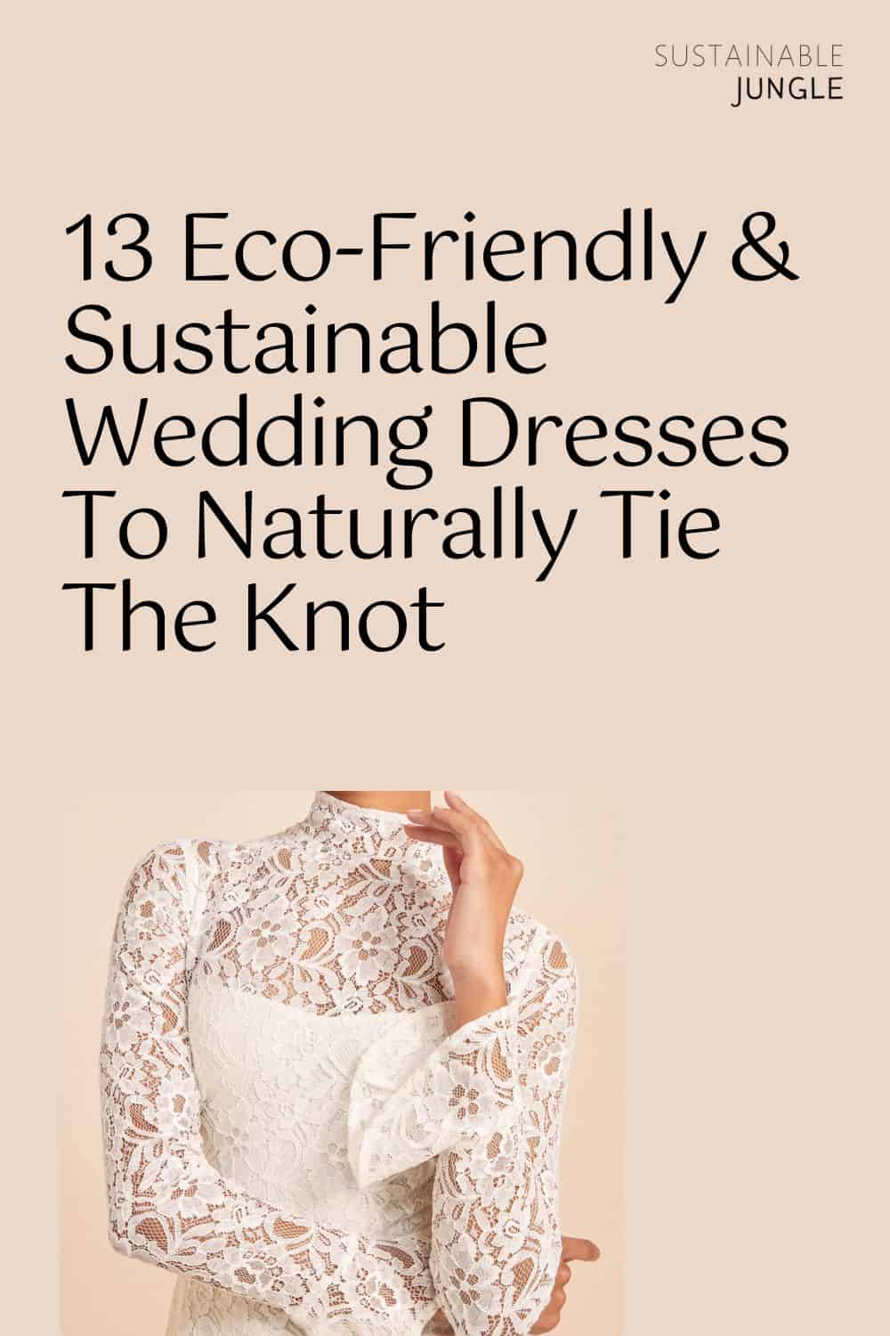 13 Eco-Friendly & Sustainable Wedding Dresses To Naturally Tie The Knot Image by Reformation #sustainableweddingdresses #sustainableweddingdressdesigners #affordablesustainableweddingdresses #allnaturalweddingdresses #naturalfiberweddingdresses #sustainableweddingdressused #sustainablejungle