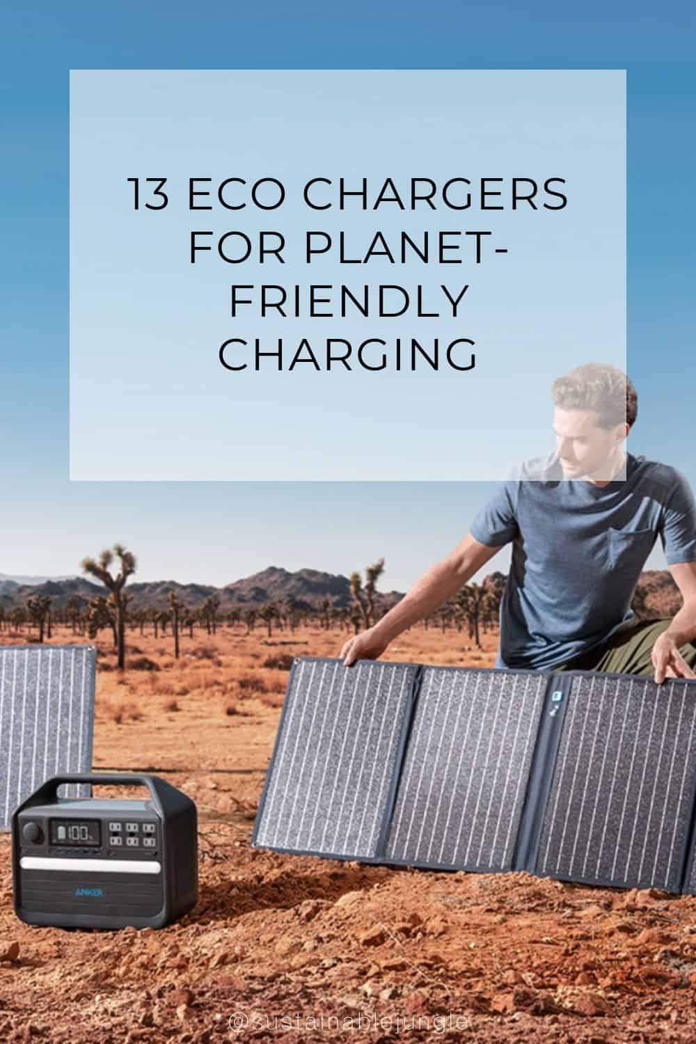 13 Eco Chargers For Planet-Friendly Charging Image by Anker #ecochargers #ecobatterychargers #ecophonechargers #ecofriendlychargers #ecofriendlyiPhonecharger #portableecofriendlycharger #sustainablejungle