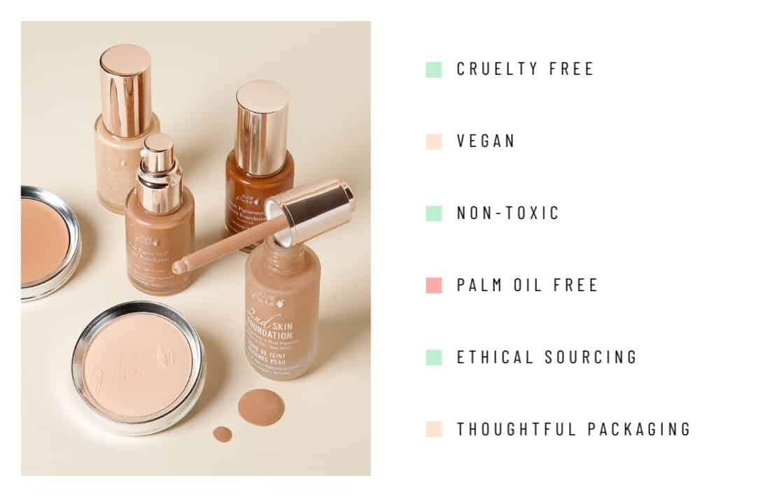 7 Best Organic Foundation Makeup Brands For Sustainably Flawless Skin Image by 100% Pure #organicfoundation #organicmakeupfoundation #bestorganicfoundations #sustainablefoundations #sustainablefoundationmakup #naturalorganicfoundation #sustainablejungle