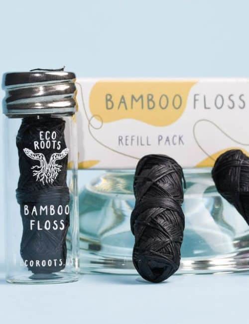 Zero Waste Floss: 8 Eco-Friendly Flossers For A Sustainable Smile Image by EcoRoots #zerowastefloss #zerowastedentalfloss #ecofriendlyfloss #zerowasteflosspicks #zerowasterefillablesilkfloss #sustainableflossing #sustainablejungle