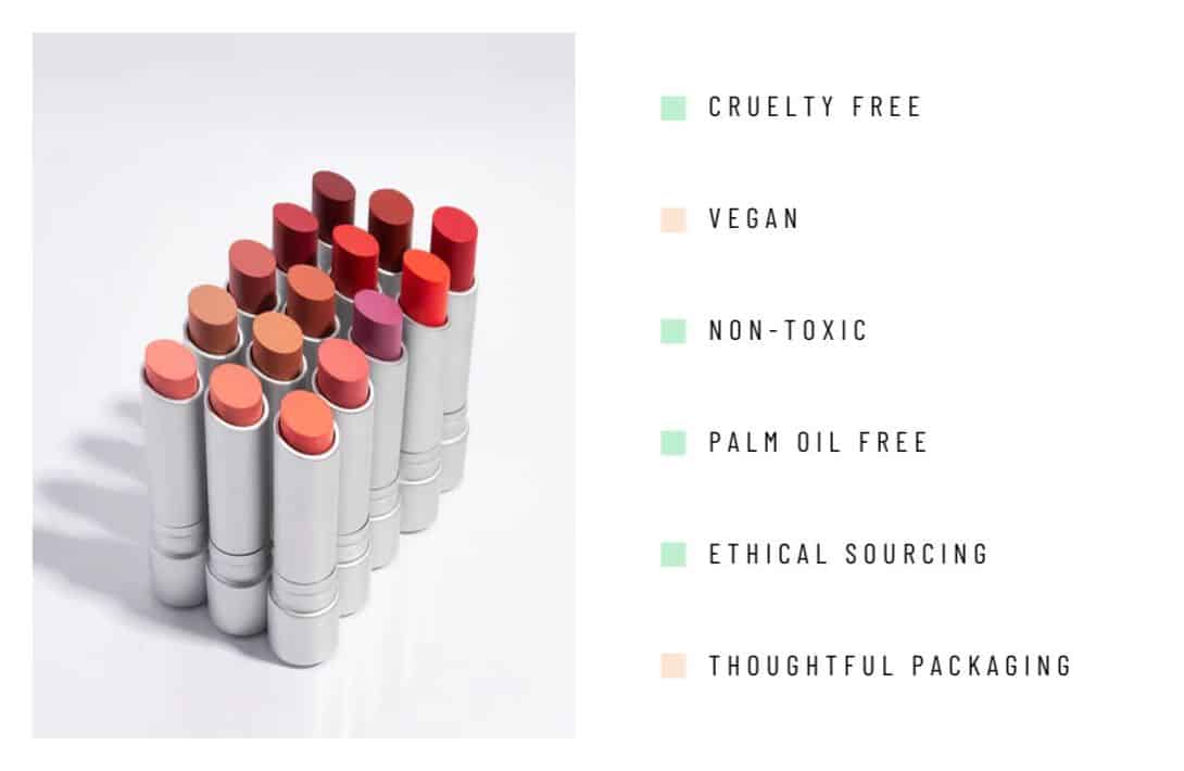7 Organic & Eco-Friendly Lipsticks For 7 Sustainable Minutes In Heaven Image by RMS Beauty #ecofriendlylipstick #ecofriendlylipsticktube #naturalecofriendlylipstick #sustainablelipstick #sustainablelipstickpackaging #bestsustainablelipstick #sustainablejungle