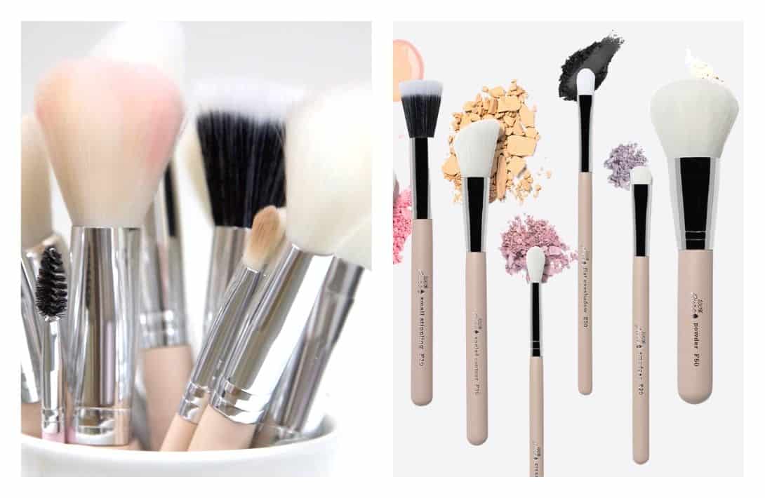 9 Vegan Makeup Brushes For A Flawlessly Fur-Free Face Images by 100% Pure #veganmakeupbrushes #veganmakeupbrushset #bestveganmakeupbrushes #ecomakeupbrushes #ecofriendlymakeupbrushes #sustainablejungle
