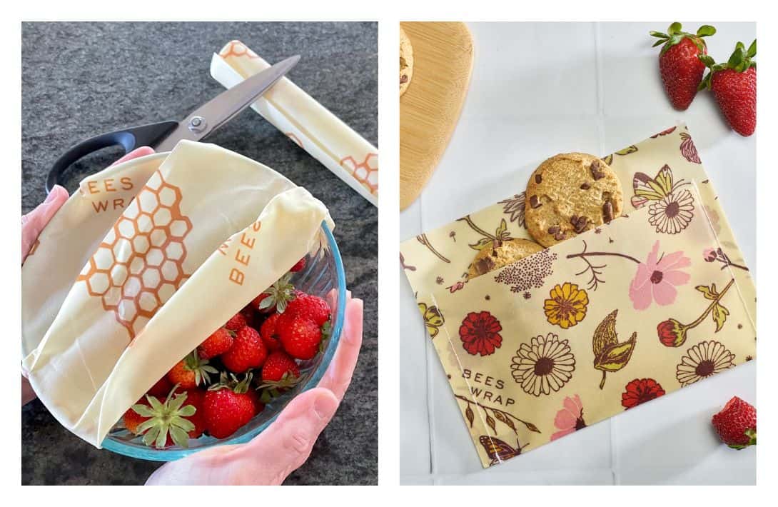 11 Eco-Friendly Alternatives to Ziploc Bags For All Your Snack Storage Needs Images by Bees Wrap #alternativestoziplocbags #ziplocbagalternatives #alternativestoziplockfreezerbags #zerowasteziplockbagalternatives #ecofriendlyziplockbagalternatives #ecofriendlyziplockbags #sustainablejungle