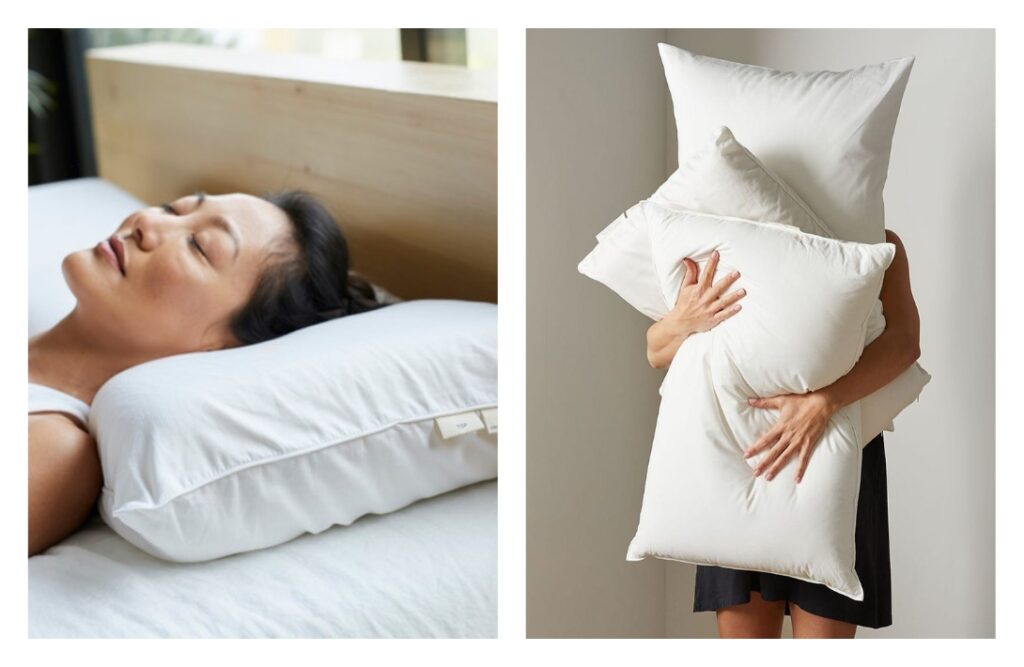 Organic Bed Pillows, Organic Pillows, Throw Pillows For Bed, Washable  Pillows