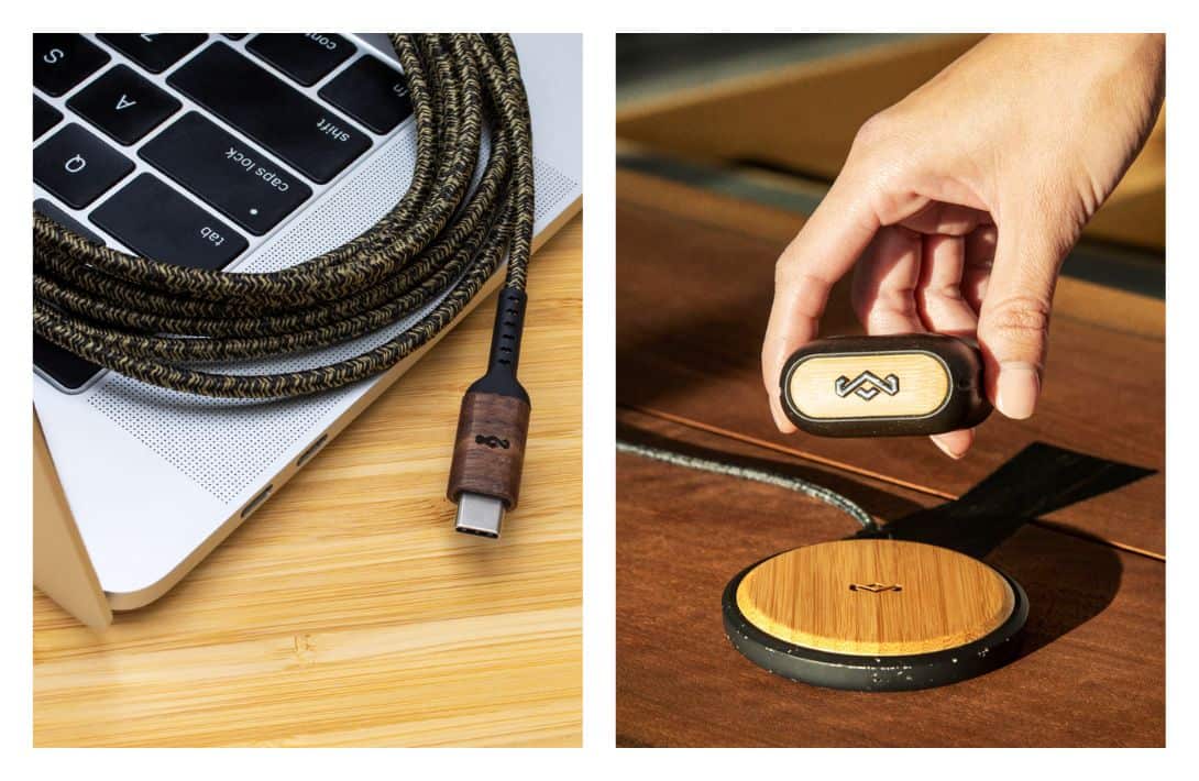 13 Eco Chargers For Planet-Friendly Charging Images by House of Marley #ecochargers #ecobatterychargers #ecophonechargers #ecofriendlychargers #ecofriendlyiPhonecharger #portableecofriendlycharger #sustainablejungle