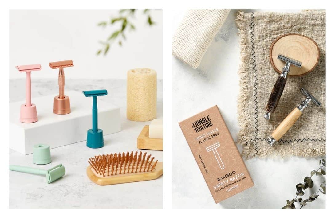 9 Reusable & Zero Waste Razors S(h)aving The Earth Images by Jungle Culture #zerowasterazor #zerowastesafetyrazors #zerowasteshaving #bestreusablerazors #reusablesafetyrazors #sustainablejungle