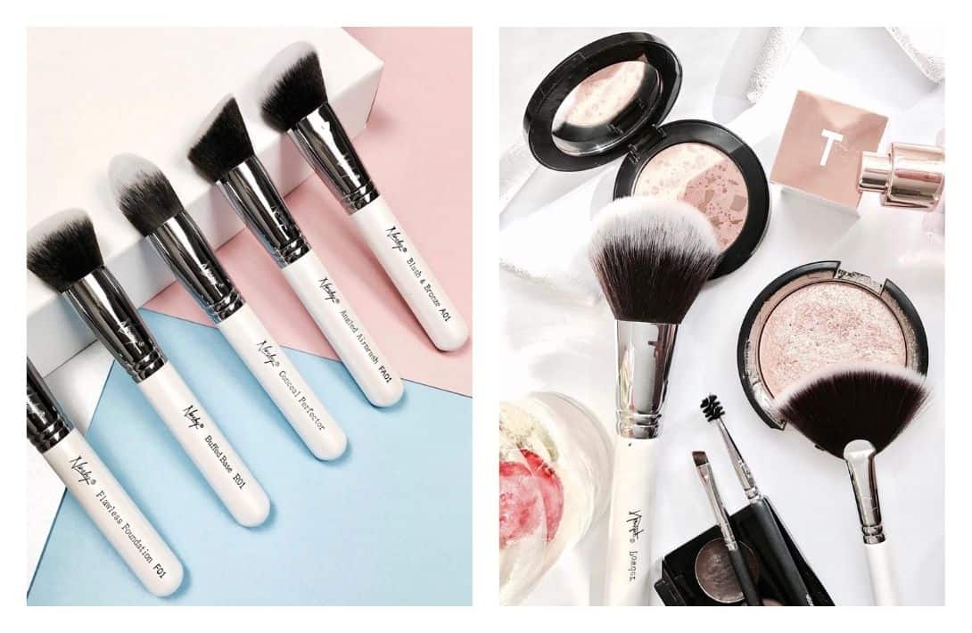 9 Vegan Makeup Brushes For A Flawlessly Fur-Free Face Images by Nanshy #veganmakeupbrushes #veganmakeupbrushset #bestveganmakeupbrushes #ecomakeupbrushes #ecofriendlymakeupbrushes #sustainablejungle