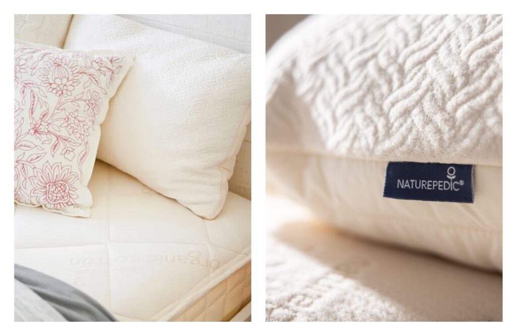 9 Non-Toxic & Organic Pillows Giving Us A Peaceful, Plastic-Free SleepImages by Naturepedic#organicpillows #bestorganicdownpillows #organiccottonpillows #nontoxicpillows #nontoxicmemoryfoampillows #organicthrowpillows #sustainablejungle