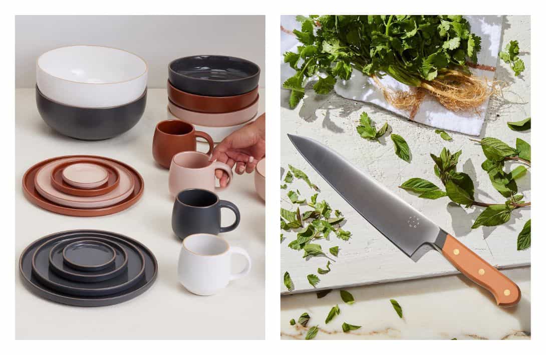 11 Sustainable Kitchen Products Cooking Up An (Eco-Friendly) Storm Images by Our Place and Food52 #sustainablekitchenproducts #sustainablekitchencleaningproducts #ecofriendlykitchenproducts #ecofriendlyproductsforkitchen #productsforasustainablekitchen #ecofriendlykitchenware #sustainablejungle