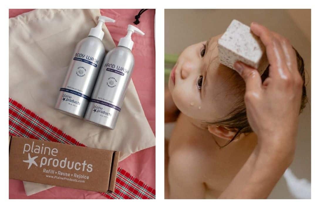 Zero Waste Bathroom Essentials: 15 Sustainable Swaps & Products Images by Plaine Products and Ethique #zerowastebathroom #zerowastebathroomproducts #plasticfreebathroom #plasticfreebathroomproducts #zerowastebathroomswaps #zerowastebathroomideas #sustainablejungle