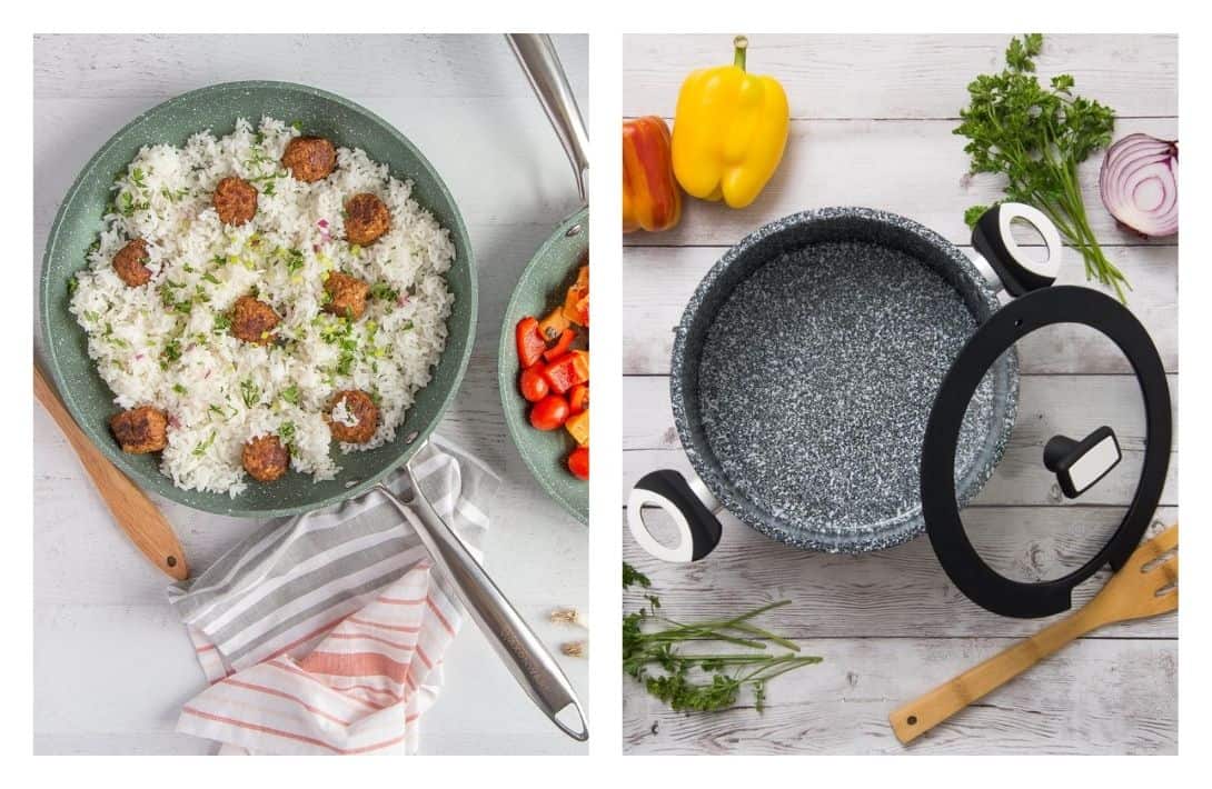 Is Granite Cookware Safe? 7 Brands For a Forever Chemical-Free Kitchen Images by WaxonWare #granitecookware #isgranitecookwaresafe #nonstickgranitecookware #nontoxicgranitecookware #granitestonecookware #bestgranitestonecookware #isgranitestonecookwarenontoxic #sustainablejungle