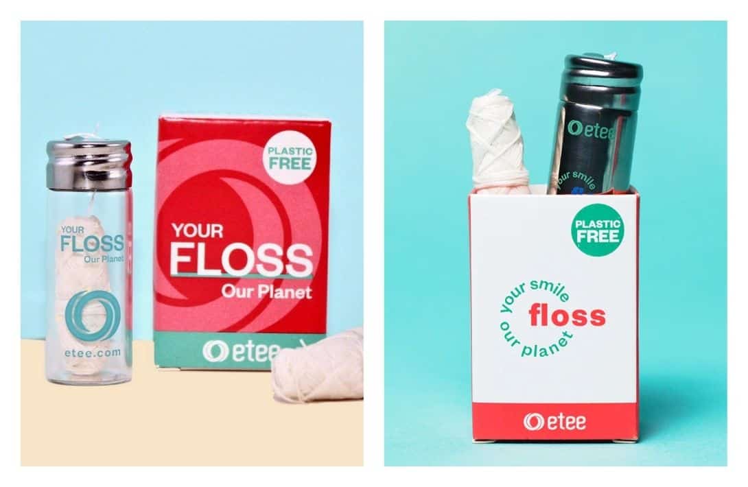 Zero Waste Floss: 8 Eco-Friendly Flossers For A Sustainable Smile Images by etee #zerowastefloss #zerowastedentalfloss #ecofriendlyfloss #zerowasteflosspicks #zerowasterefillablesilkfloss #sustainableflossing #sustainablejungle