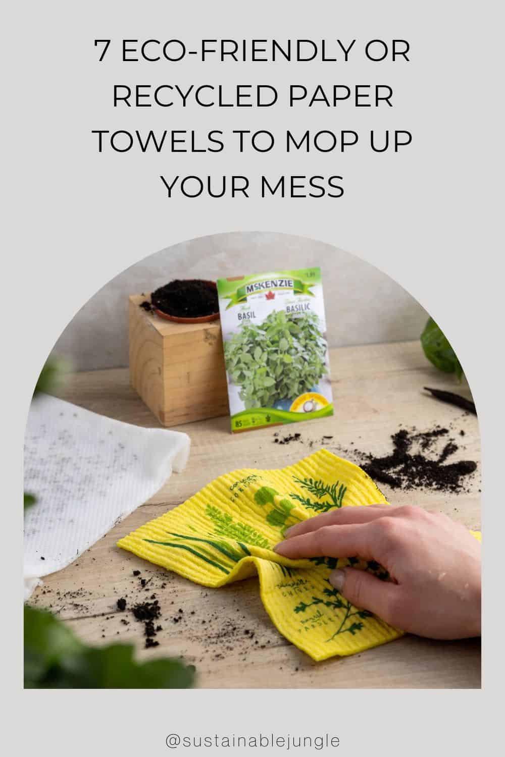 Paper Towels-Compostable Printed Kitchen Towels-Go-Compost