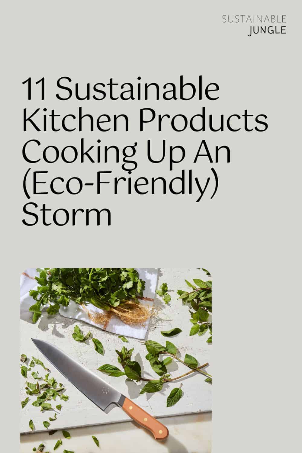 11 Sustainable Kitchen Products Cooking Up An (Eco-Friendly) Storm Image by Food52 #sustainablekitchenproducts #sustainablekitchencleaningproducts #ecofriendlykitchenproducts #ecofriendlyproductsforkitchen #productsforasustainablekitchen #ecofriendlykitchenware #sustainablejungle